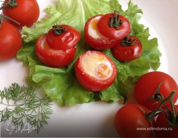 Томаты с яйцом Томаты с яйцом