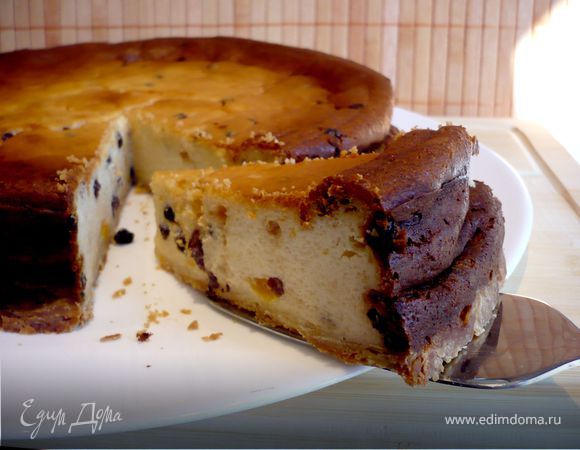 Чизкейк с апельсином и изюмом "Куда уходит детство"
