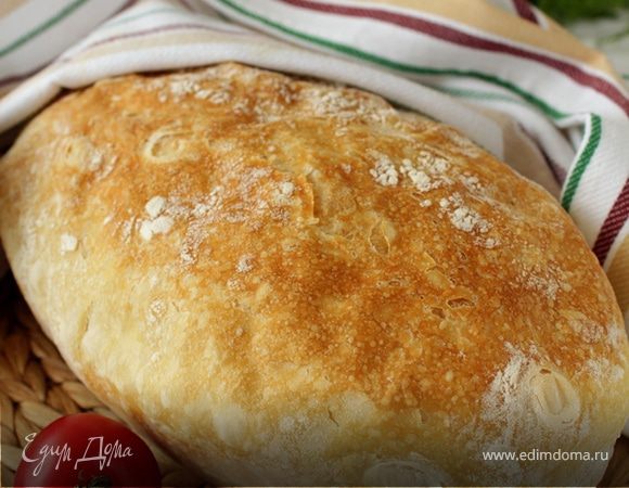 Хлеб без замеса в чугунке Хлеб без замеса в чугунке