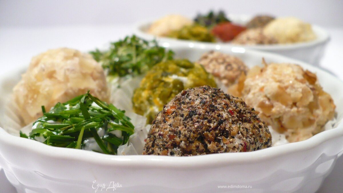 Сырные шарики ассорти для ТатьяныS