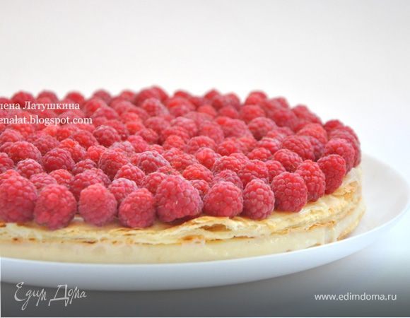 Польский пирог с малиной Польский пирог с малиной