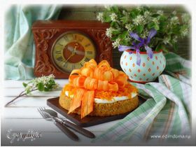 Швейцарский морковный торт