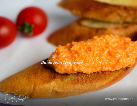 Паштет из сыра и томатов  (Almogrote Canario)