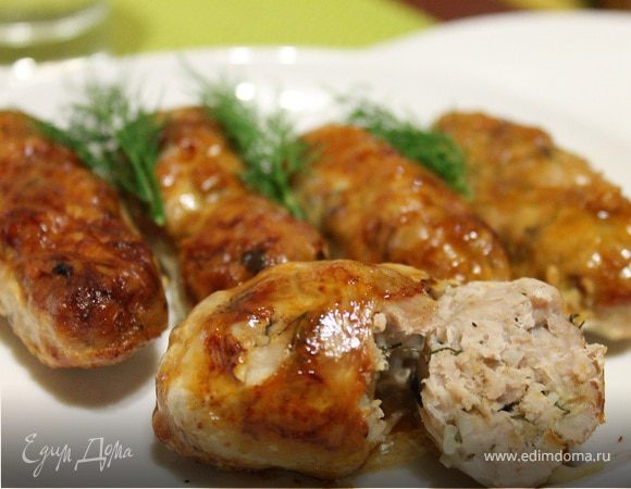 Рубленые котлеты в жировой сетке Рубленые котлеты в жировой сетке