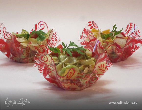 Салат с летними овощами Салат с летними овощами