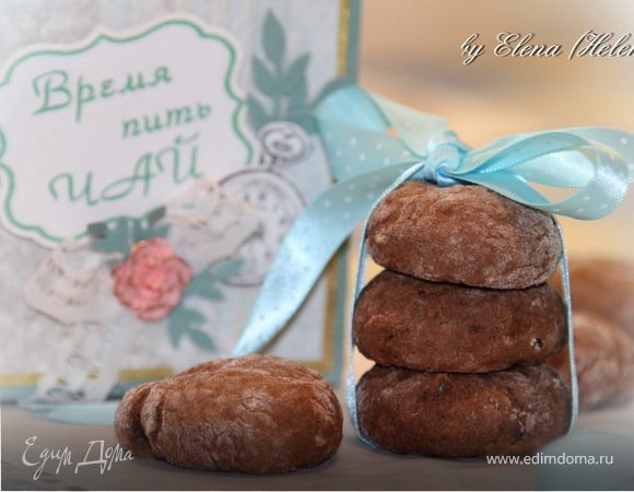 Шоколадно-овсяное печенье "Английское чаепитие"