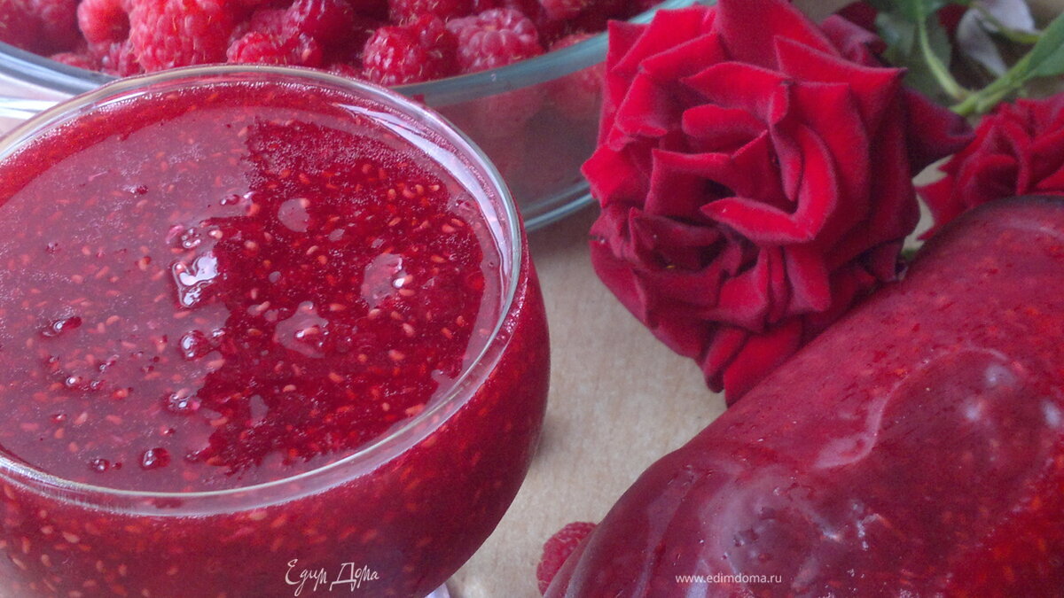 Малиновое варенье "Пьяное"