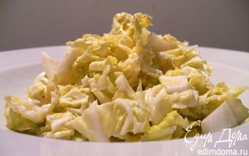 Рецепт Салат из китайской капусты