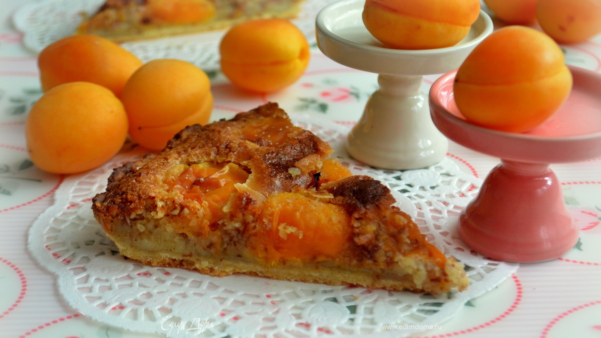 Тарт с абрикосовым фражипаном (для Хильды)