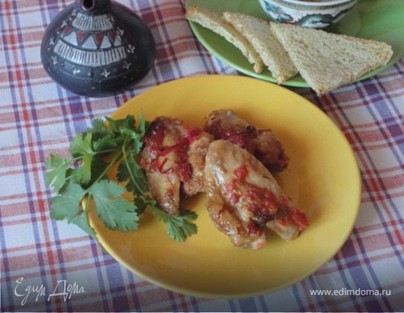 Пряные куриные крылышки (Алитас де пойо)