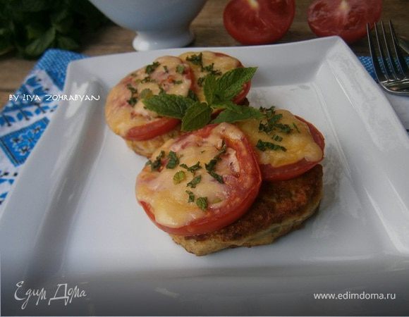 Куриные котлеты с кабачком и мятой Куриные котлеты с кабачком и мятой