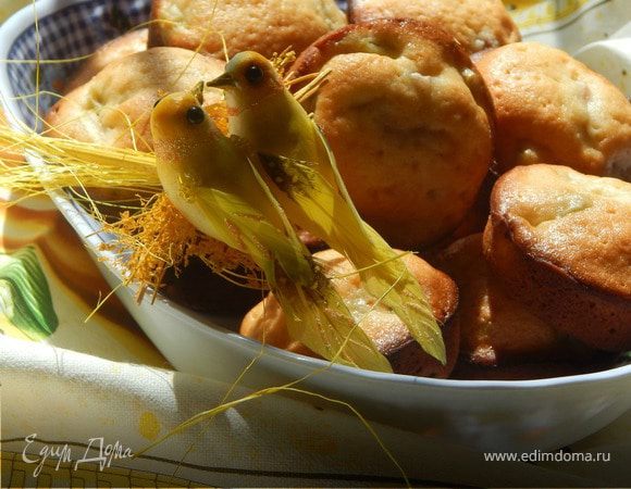 Кексы с ревенем Кексы с ревенем