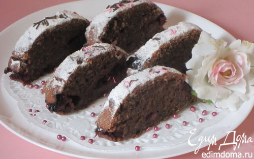 Рецепт Вишнево-шоколадный кекс