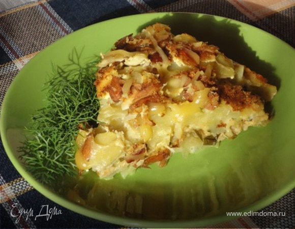 Картофельный пирог от Юлии Высоцкой