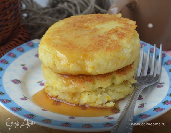 Овсяные оладьи с апельсиновым ароматом Овсяные оладьи с апельсиновым ароматом