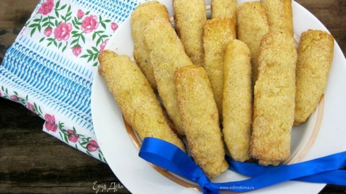 Печенье "Творожные трубочки"