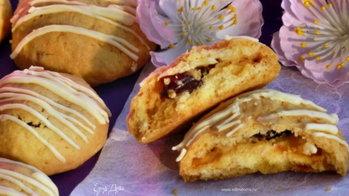 Печенье с вишней