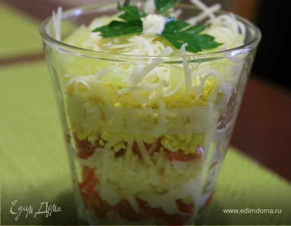 Салат-коктейль "Нежный" Салат-коктейль "Нежный"