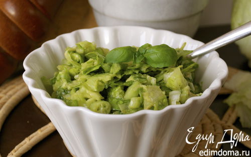 Рецепт Измельченный зеленый салат от Дж. Оливера