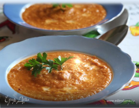 Суп-пюре из баклажанов