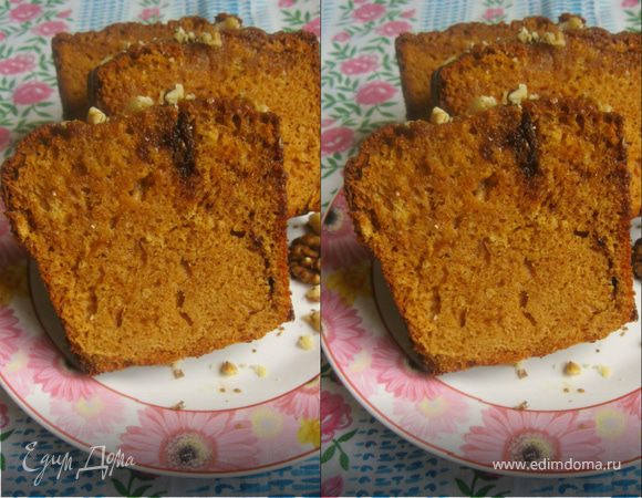 Пышный кекс на вареной сгущенке Пышный кекс на вареной сгущенке