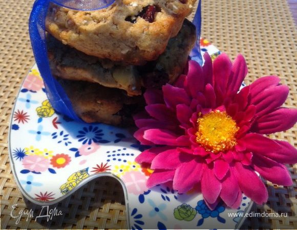 Клюквенное печенье с белым шоколадом (для Патриковой Дарьи) Клюквенное печенье с белым шоколадом (для Патриковой Дарьи)