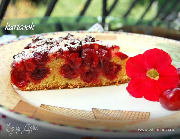 Нежнейший вишневый пирог Нежнейший вишневый пирог