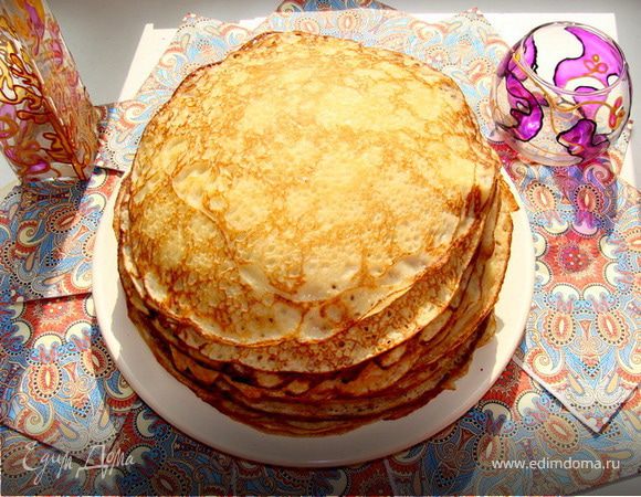 Блины нежнейшие на сырной сыворотке