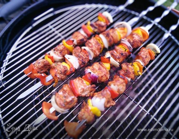 Шашлычок из индюшки с розмарином