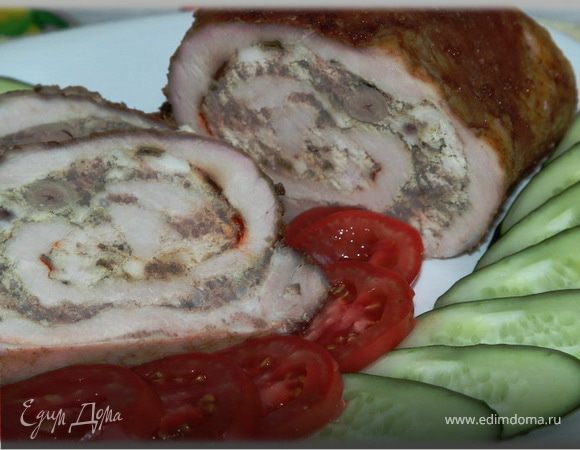 Мясной рулет выходного дня Мясной рулет выходного дня