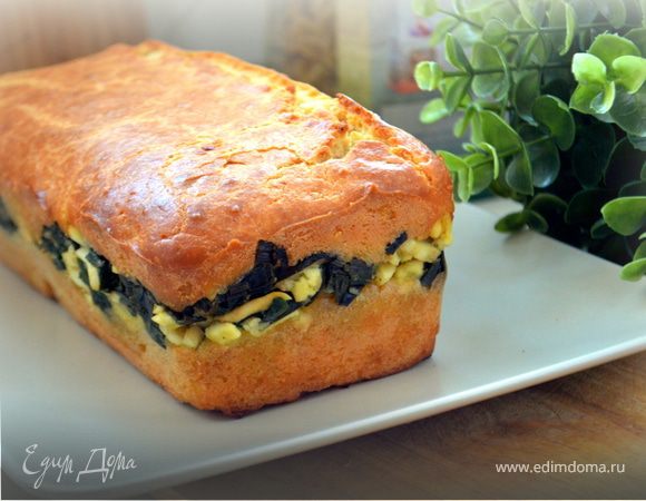 Мой любимый пирог с луком и яйцами (заливной)