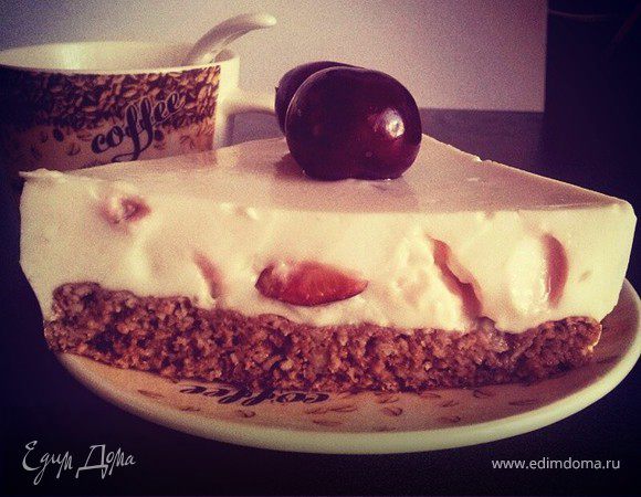 Пирог с творожным суфле Пирог с творожным суфле