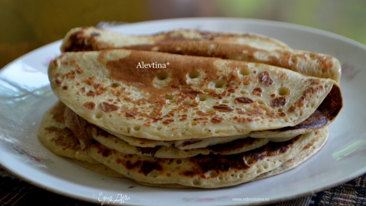 Блинчики банановые