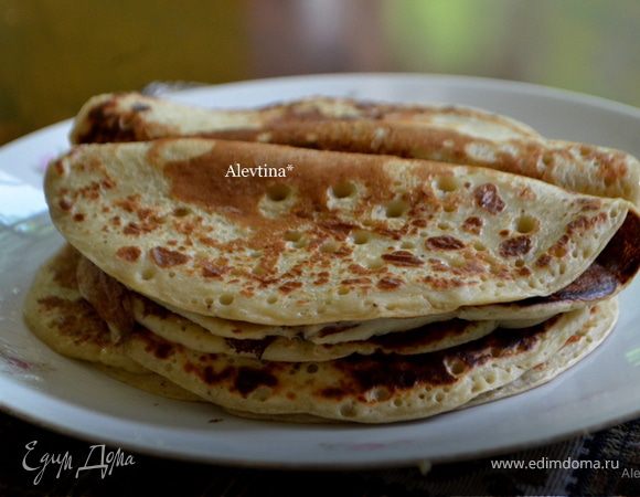 Блинчики банановые