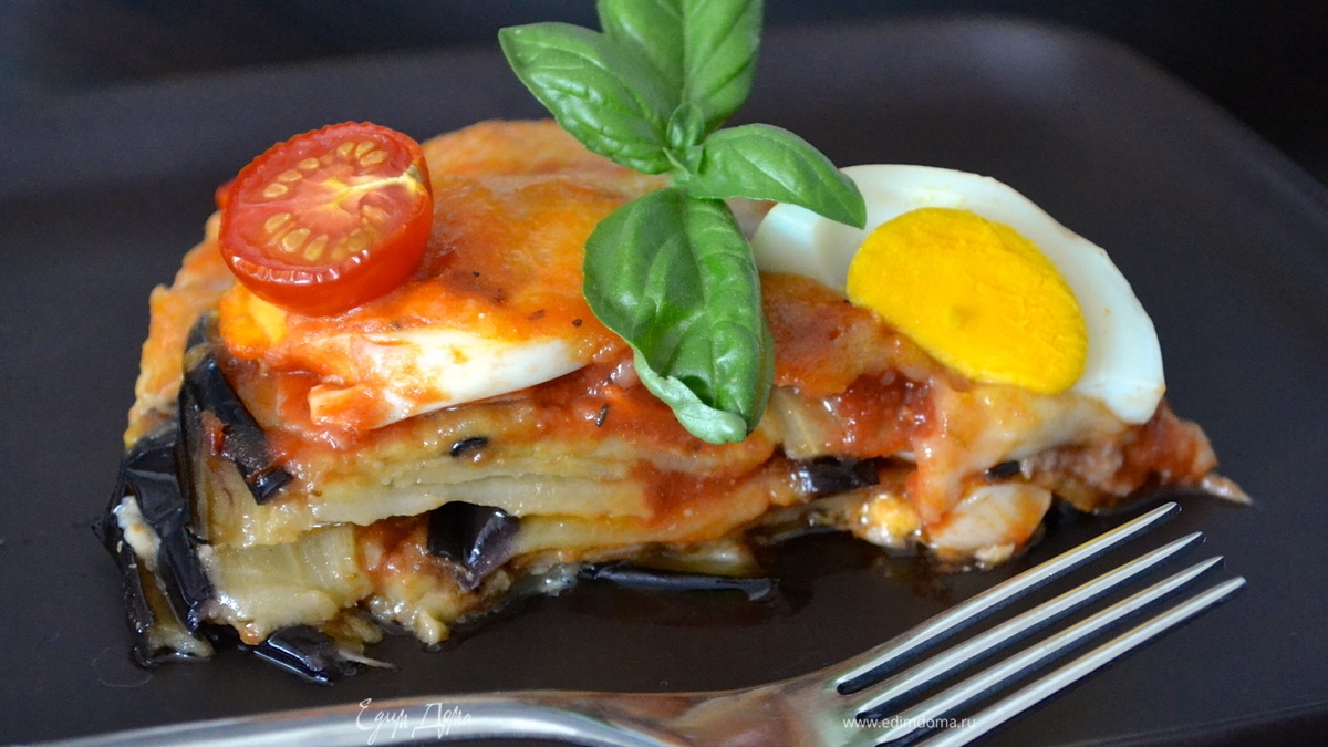 Пармиджана из баклажанов по-сицилийски