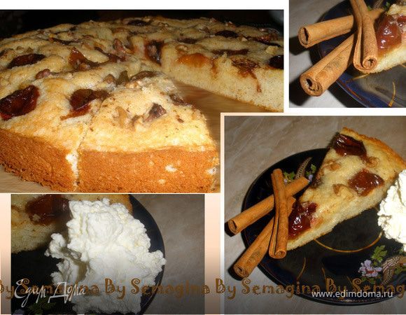 Эстонский сливовый пирог