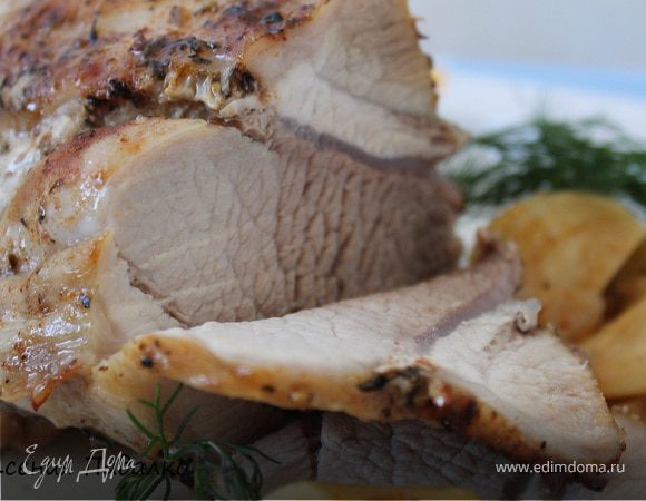 Буженина, запеченная в рукаве Буженина, запеченная в рукаве