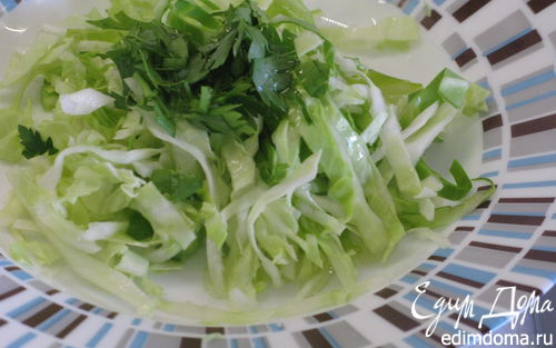 Рецепт Летний салат из капусты