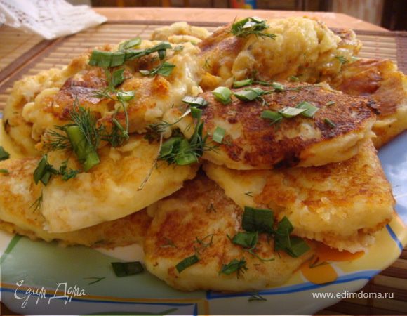 Драники из картофельного пюре