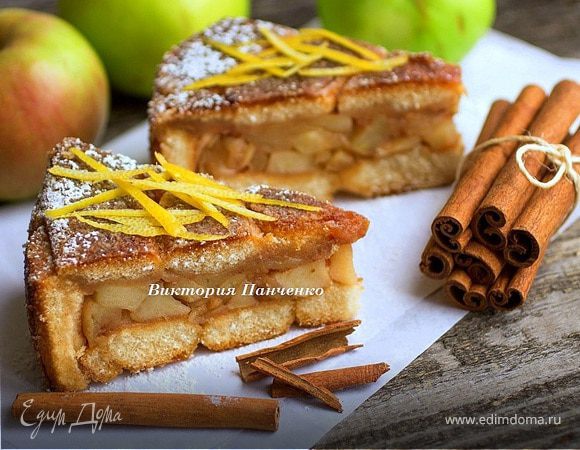 Необычная шарлотка