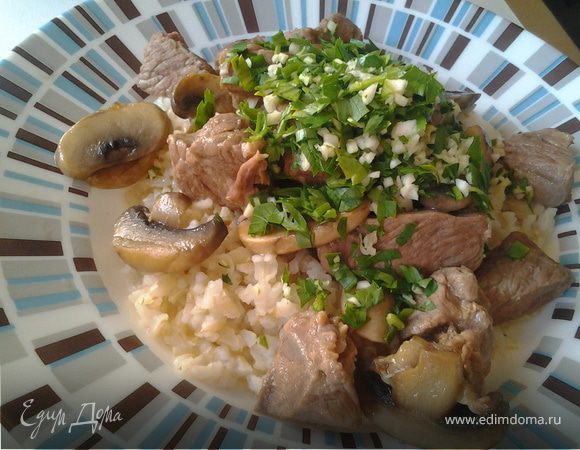 Рагу из телятины с грибами Рагу из телятины с грибами