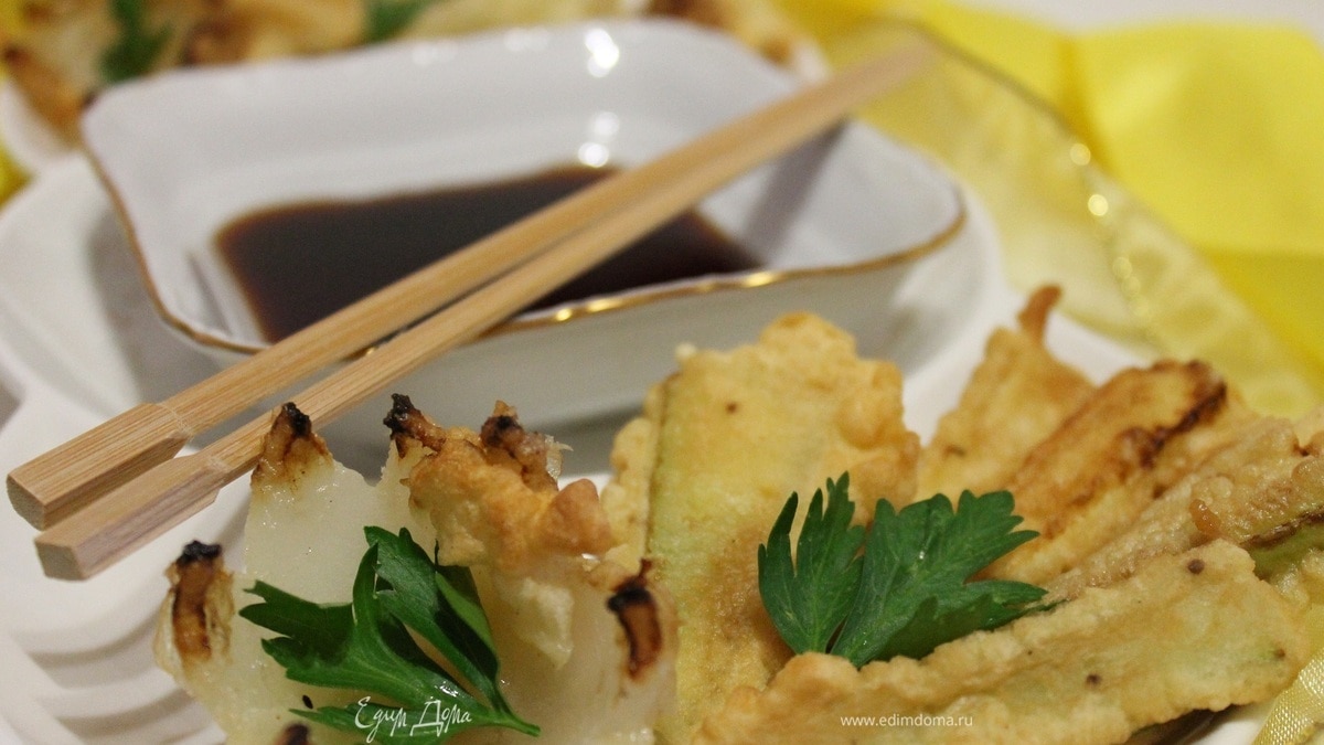 Овощи темпура