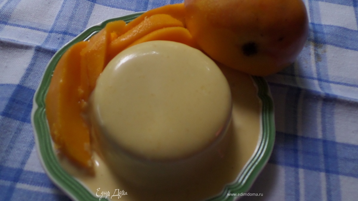 Панна котта с манго