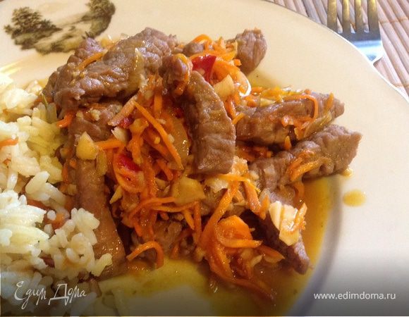 Стир-фрай из говядины по-китайски Стир-фрай из говядины по-китайски