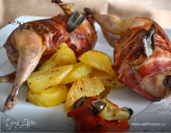 Фаршированные перепелки Фаршированные перепелки