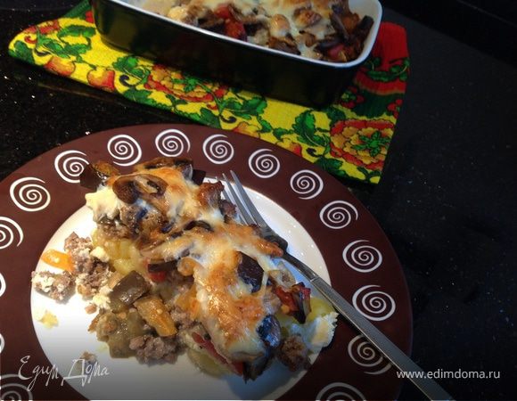 Простая летняя запеканка Простая летняя запеканка