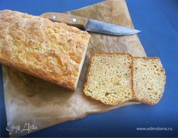 Хлеб на пиве с сыром и укропом Хлеб на пиве с сыром и укропом