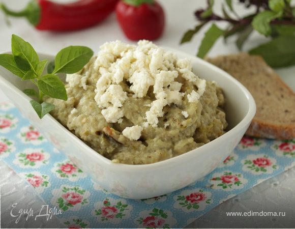 Пате из баклажанов с фетой 