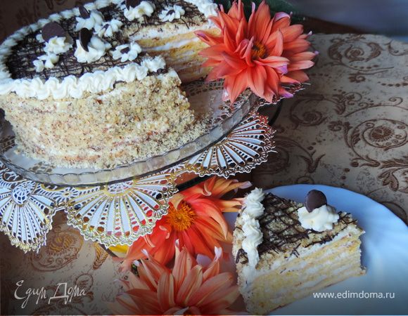 Творожно-тыквенный торт "Здравствуй, осень" Творожно-тыквенный торт "Здравствуй, осень"