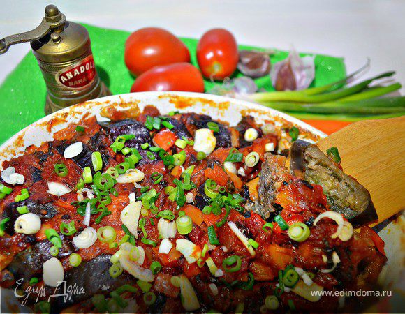 Баклажаны с мясным фаршем по-турецки